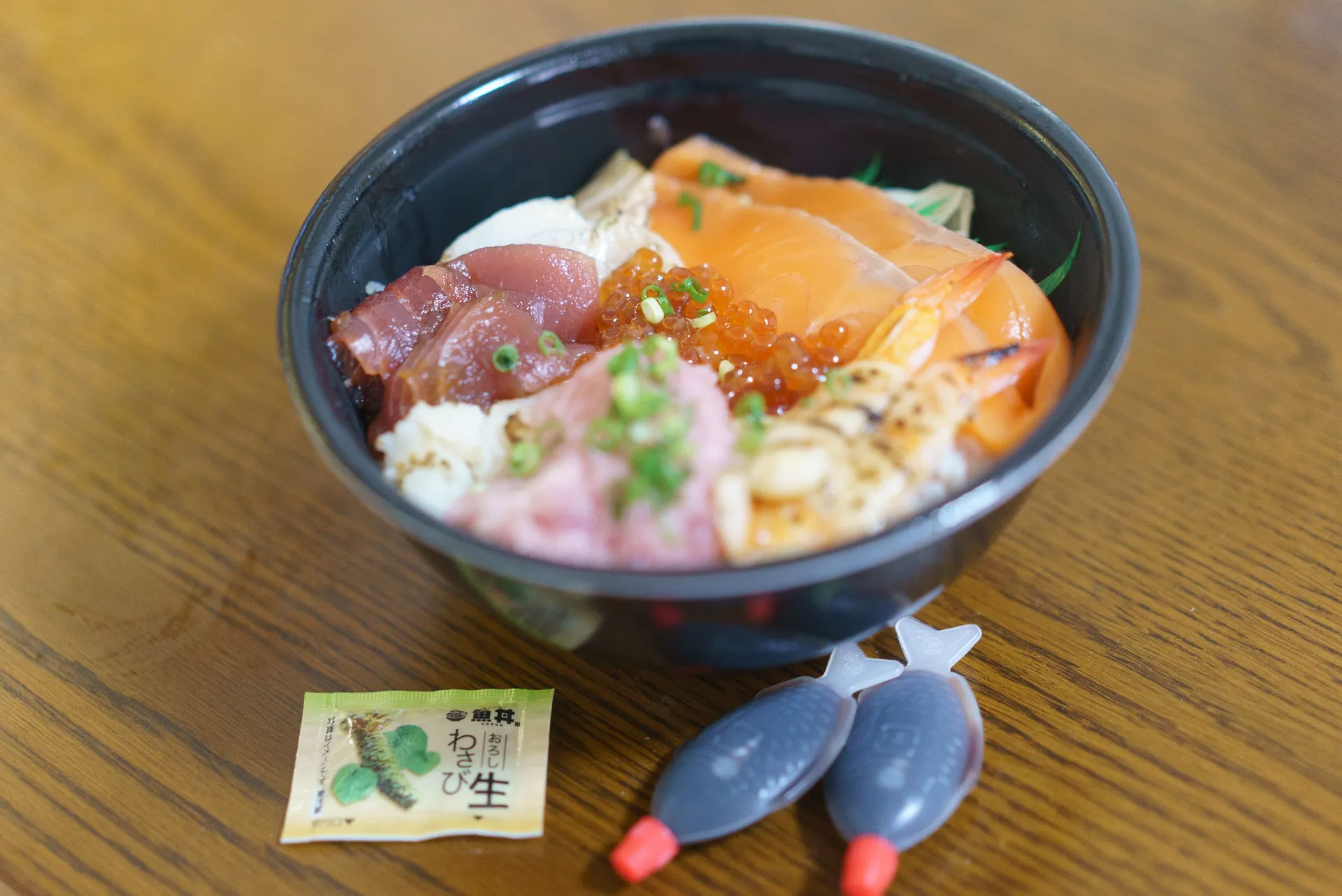 いつもの海鮮丼